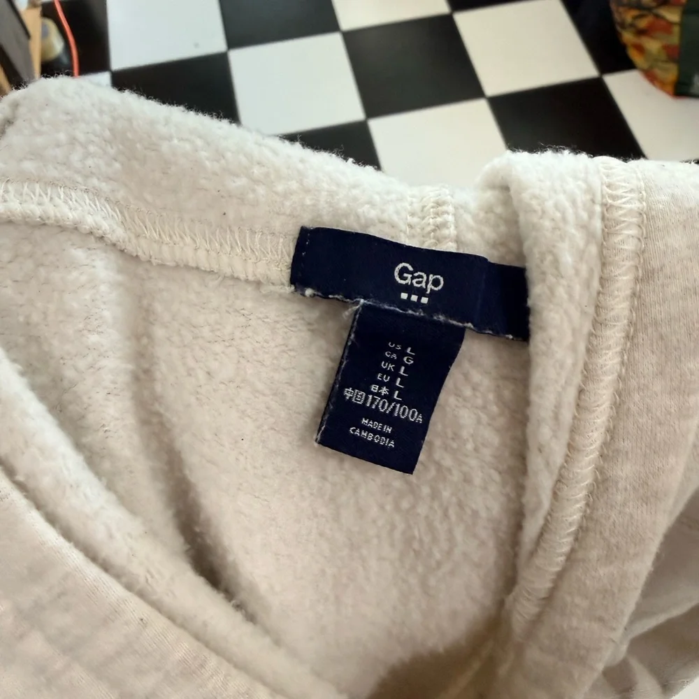 GAP Heather Gray Hoodie